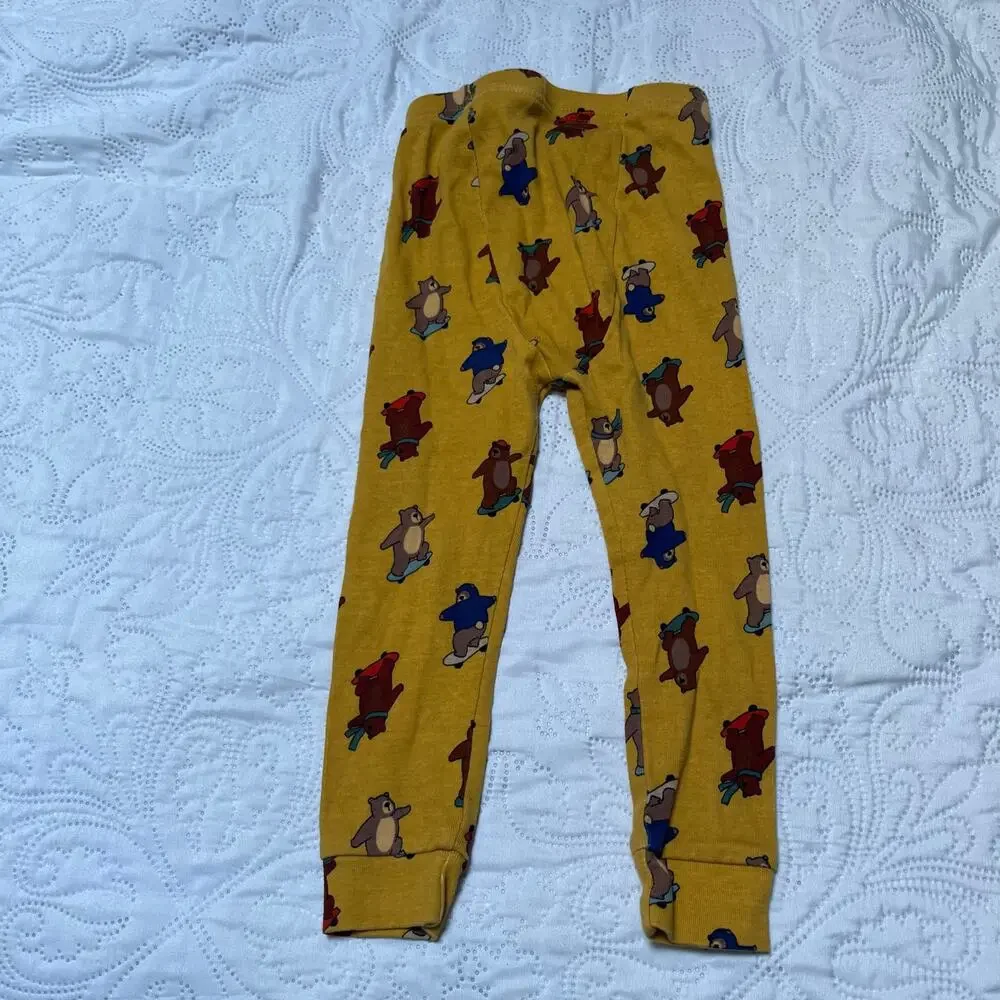 Gap Organic Bear Print Pants Size 2